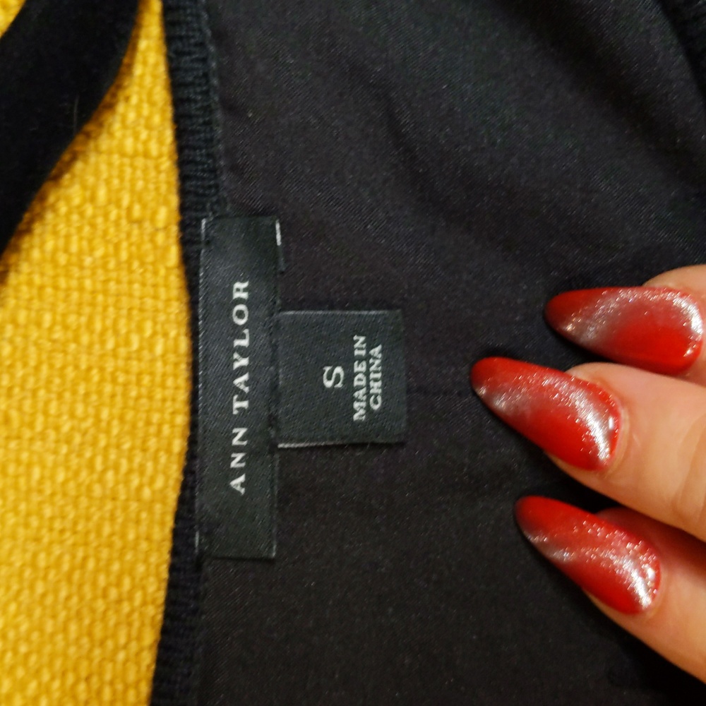Ann Taylor sequin lady jacket 3/4 length sleeve - Picture 5 of 6